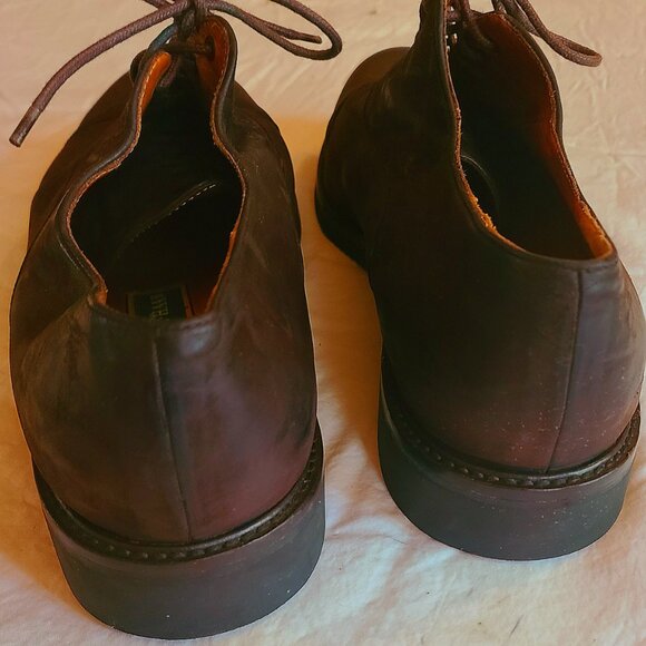 Cole Haan Buckskin Cap-Toe Oxfords w/Vibram Soles -Size 15